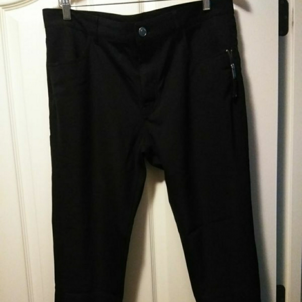 New Zara Man SUPER SKINNY PANTS WITH ZIP Sz 34